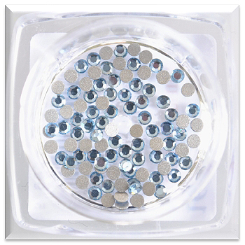 Crystal Strasssteine, Light Sapphire SS3,100St Crystal Strasssteine, Light Sapphire SS3,100St