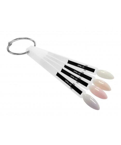 Palette Color Rubber Base Gel Opal (4 Tips) Palette Color Rubber Base Gel Opal (4 Tips)