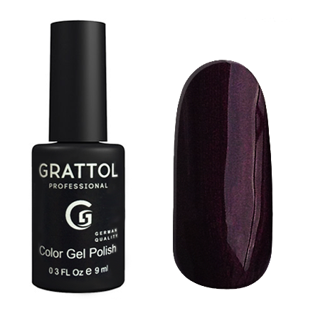 Grattol UV/LED гель-лак 093 Dark Sangria 9мл Grattol UV/LED гель-лак 093 Dark Sangria 9мл