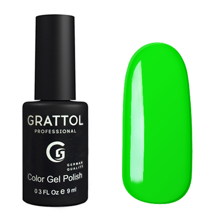 Grattol UV/LED гель-лак 037 Lime 9мл