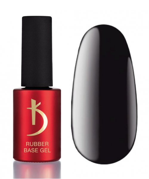 Rubber Base Gel BLACK 7 ml K Professional Rubber Base Gel BLACK 7 ml K Professional