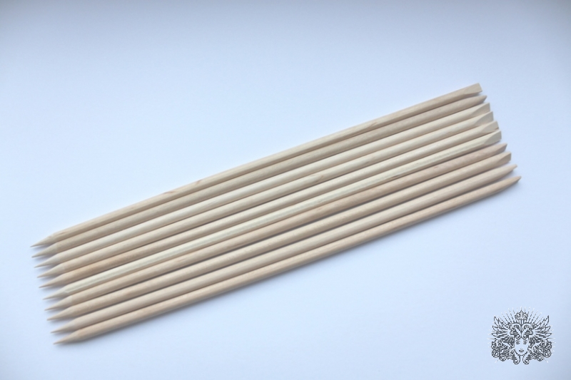 Rosenholzstäbchen 10er Pack 18 cm