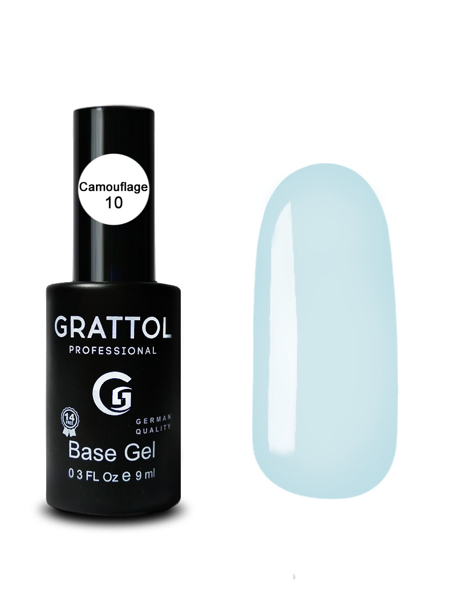 Grattol Rubber Base Camouflage 10 9 ml Grattol Rubber Base Camouflage 10 9 ml