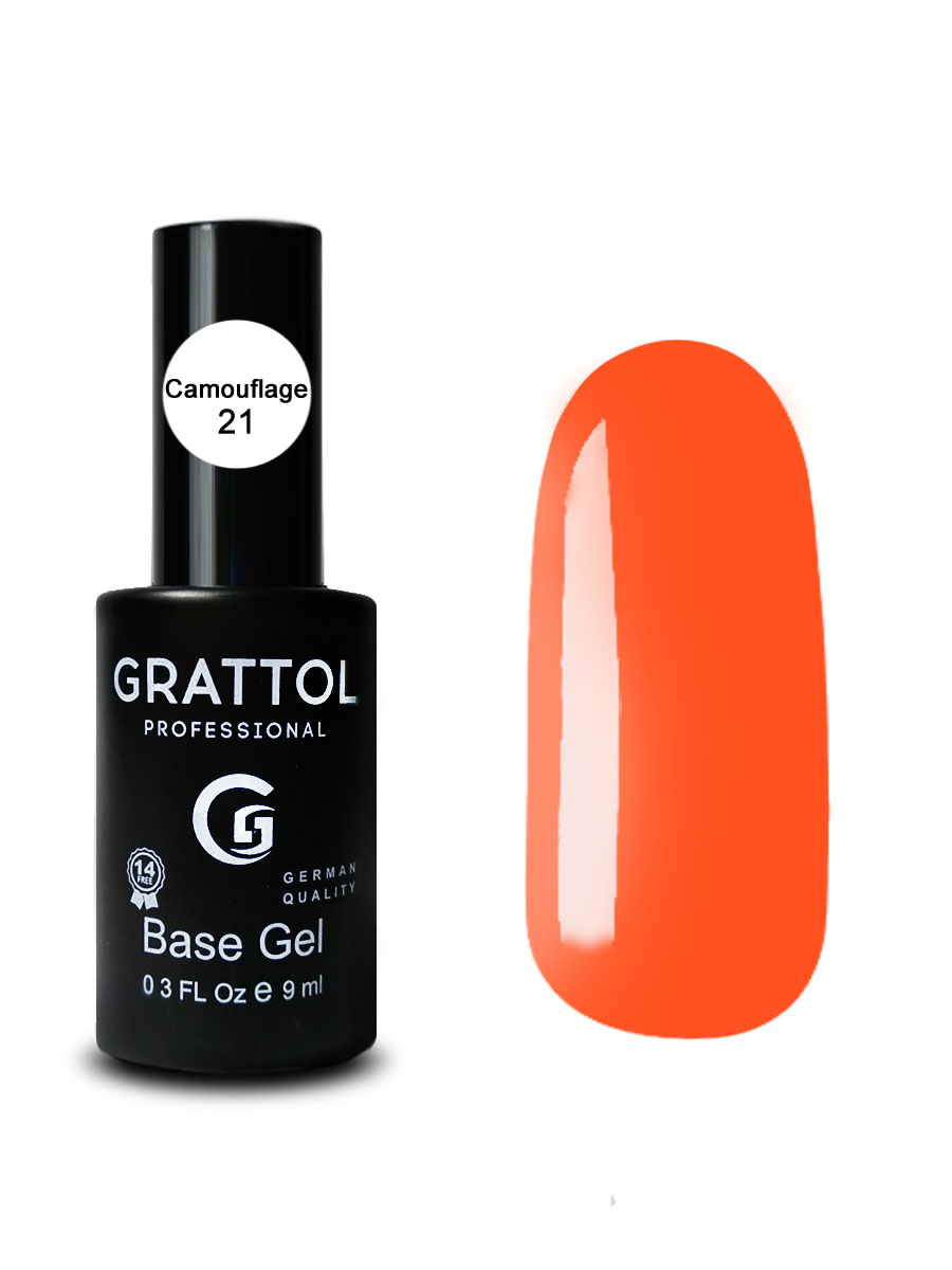 Grattol Rubber Base Camouflage 21 9 мл