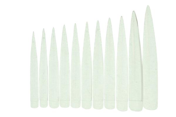 Clear tips (10 st. Bag) Stiletto Competition Clear tips (10 st. Bag) Stiletto Competition