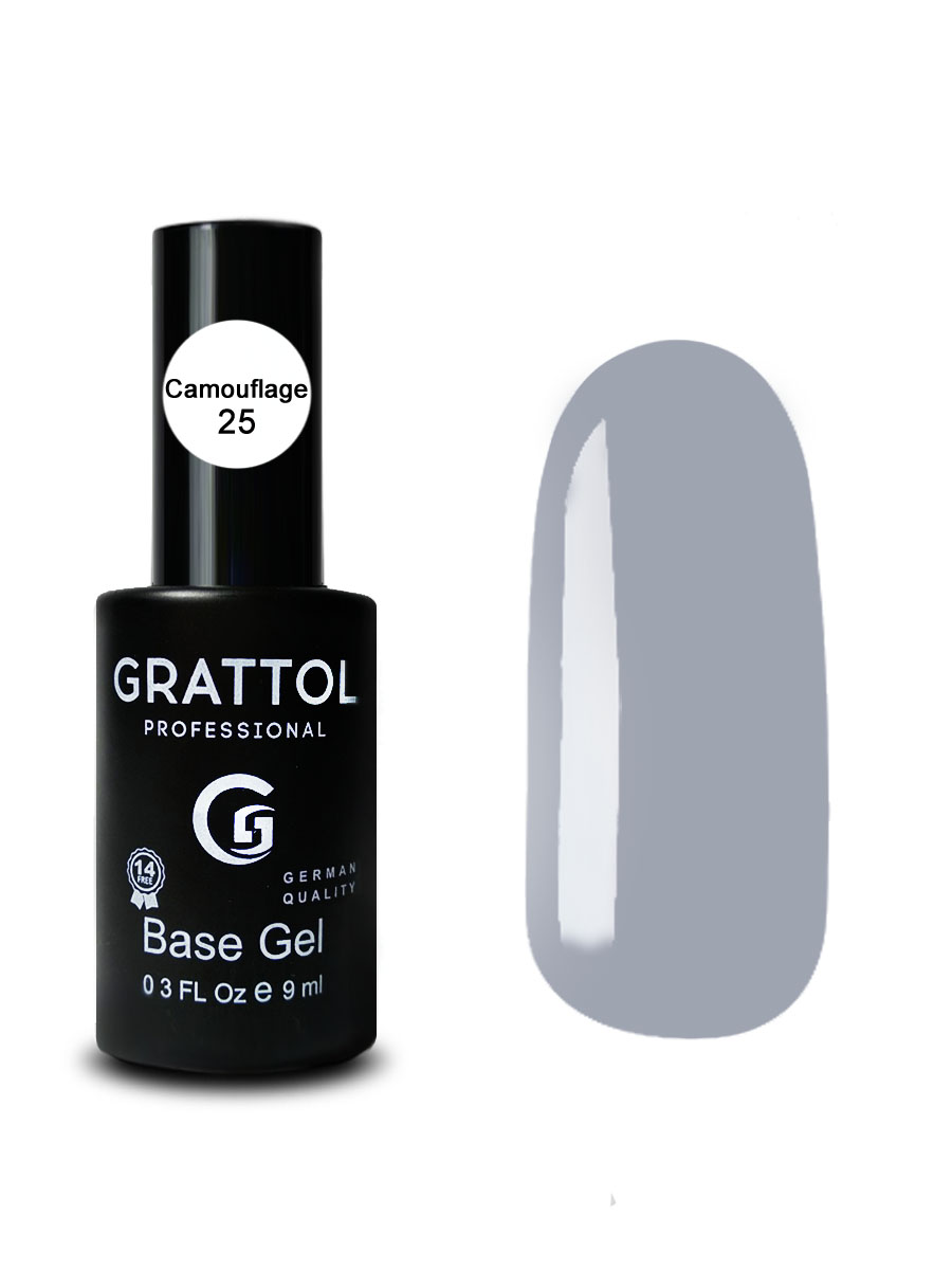 Grattol Rubber Base Camouflage 25 9 мл