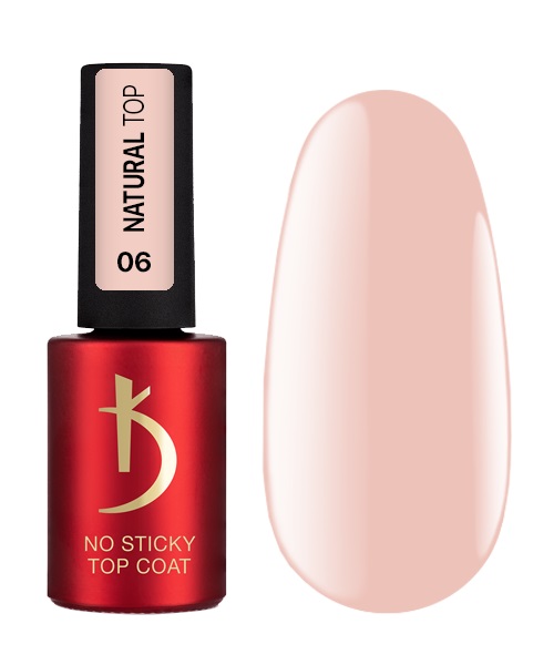 Natural Top 06,No Sticky Top coat 7 ml K Professional