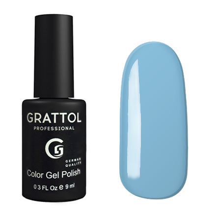 Grattol UV/LED гель-лак 015 Baby Blue 9мл Grattol UV/LED гель-лак 015 Baby Blue 9мл