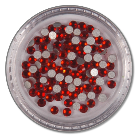 Crystal Strasssteine, Siam SS3,100St Crystal Strasssteine, Siam SS3,100St